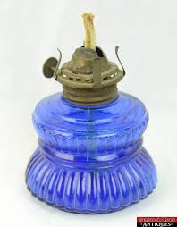 VTG Plume Atwood Co. Oil Lamp Handy Lamp Nasco Blue Mini Oil ...