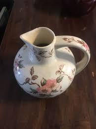 Nasco ( Springtime Pattern ) large porcelain pitcher JUG POT ...