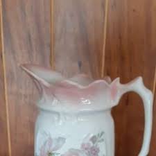 antigua y bonita jarra alemana -victoria rose- - Compra ...