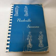 Vintage Nashville Seasons Junior League Tennessee 1964 ...