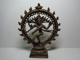 Vintage Nataraja Statue Dancing Shiva Sculpture Brass 7" tall ...