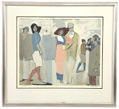 Lot - David Schneuer "Bonjour" Ltd. Ed. Signed Serigraph