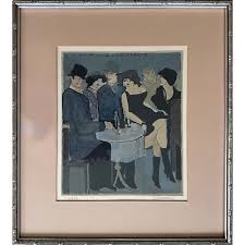 David Schneuer Lithograph Entitled "Simplizissimus", Listed ...