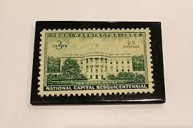 National Capital Sesquicentennial Stamp Washington D.C. Fridge Magnet | eBay