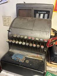 Vintage Cash Register By National