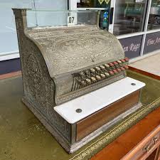 Early 20th Century National Cash Register Model No. 332 | Chairish