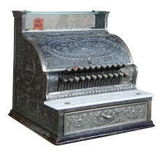 Antique 1914 Model 333 NCR National Cash Register Ornate Brass Fully Functional