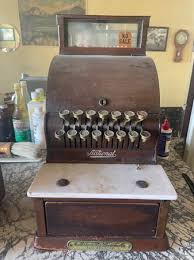 1940's Marble Base Cash Register - antiques - by owner ...