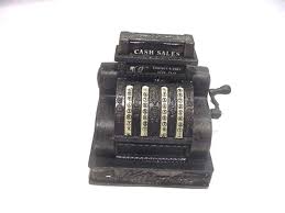 Vintage Mid Century Metal National Cash Register Pencil ...