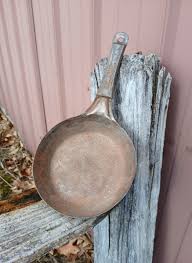 Antique Stamped Steel Cold Handle Acme NY 1876 Camp Skillet ...