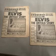 2 ELVIS National Enquirer September 6 1977 Elvis The ...