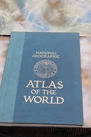 National Geographic World Atlas, Hardcover Blue Cloth 1981 FREE SHIP | eBay