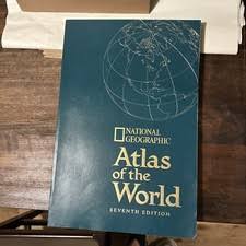 National Geographic Atlas of the World : 7th Edition by National Society (1999, Hardcover) for sale online | eBay