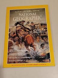 National Geographic Jan 1986 Russell Cowboy Artist ...