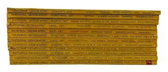 National Geographic Magazine - 1967 - Full Year. For Sale at Ruby Lane