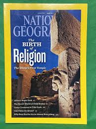 National Geographic Magazine June 2011 The Birth Of Religion Worlds First Temple | eBay