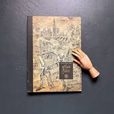 Vintage National Geographic Atlas Folio, 1958 World Atlas Book - Etsy