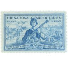 National Guard Postage Stamps — Little Postage House