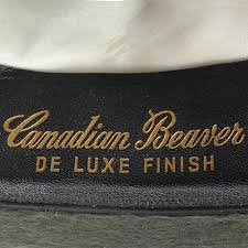 Vintage Biltmore Fedora Hat Grey Canadian Beaver Plush ...