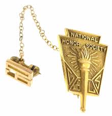 Lot - 10K Gold Butterfly Pendant & 1960's NHS Pin