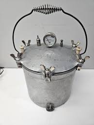 Antique Steampunk Large Pressure Cooker by Packard US Gauge ...