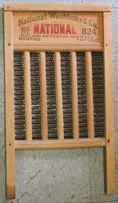 Sold at Auction: Vintage National Washboard Co 824 Wood ...