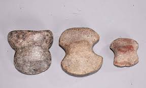 A Native American Knife Sharpening Stone. 8.2cm X 3.6cm X 1.1cm