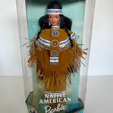 Native American Barbie Fourth Edition, 1997, Collector Edition, Dolls of the World Collection, Barbie With Doll Stand, Brush, in Box - Etsy