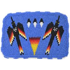 Native American Traditional Water Bird Design Hand Beaded ...
