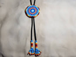 Beaded Bolo Tie Created by Thomas Harvey an Enrolled ...