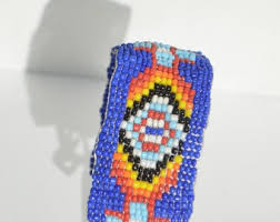 Southwestern Hand Woven Colorful Rainbow Orange Red Blue ...