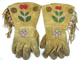 Plains Indian BEADED GAUNTLETS | eBay