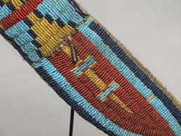 Antique Native American Knife Sheath, Sioux, 19th Century at 1stDibs
