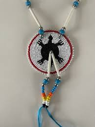 Native American Ethnic Beaded Necklace | eBay