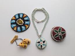 Native American Beaded Rosettes | eBay