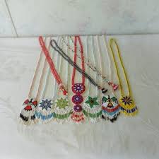 10PC LOT Vintage Native American Style Seed Beadwork ...