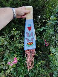 Vintage Beaded Northern Plains Style, Blackfoot Ofr ...