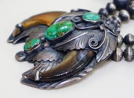 Item #982P- Old Pawn Choctaw Double Claw 3ct Royston ...