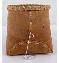 Sold at Auction: ATHABASCAN INDIAN MADE BIRCH BARK BASKET