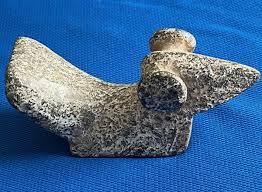 NATIVE AMERICAN ARCHAIC POPEYE CARVED BIRDSTONE | eBay