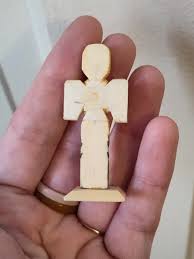 Vintage Deer Bone NW Coast Native American Totem Pole Hand ...