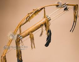 Antiqued Pueblo Indian Bow & Arrow Choker Quiver 45" (34bc404)