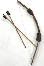 Sold at Auction: Antique Native American Beaded Bow & 2 Arrows