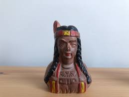 Vintage Native American Salt and Pepper Set / Ceramic ...