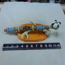 CLAW PIPE BEADED STEM ON ANTLER STAND-- DECORATION ONLY | eBay