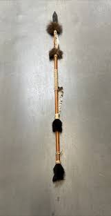 Vintage Native American Ceremonial Lance Spear Indian ...