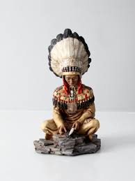 vintage Old West Visions Native American figurine – 86 Vintage