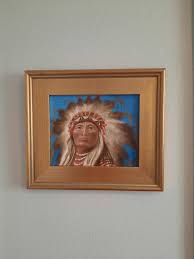 The Chief - Original Painting - Etsy