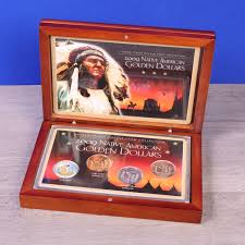 2009 Native American Golden Dollars Four Coin Box Set | eBay