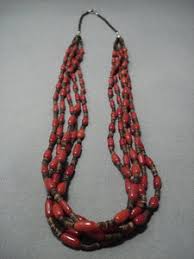 Important!! Yazzie Navajo Native American Jewelry jewelry Coral Sterli – Nativo Arts
